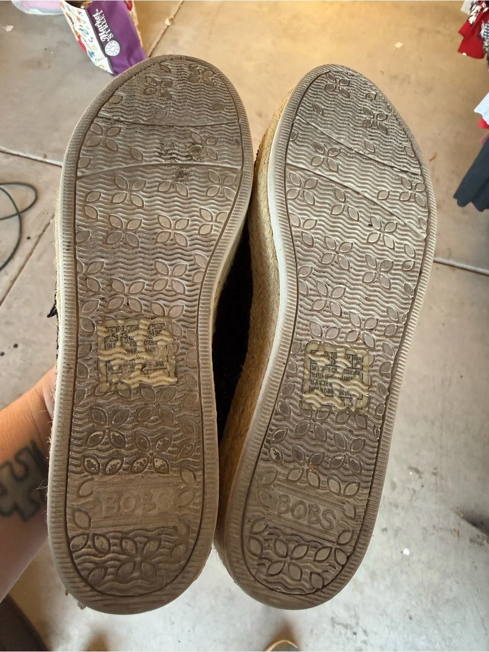 BOBS from Skechers slip espadrille